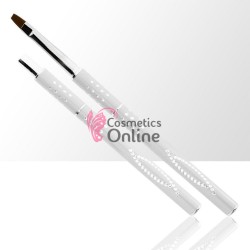 Pensula de unghii Mollylac cu capac pentru constructie unghii cu Gel nr 6, model 75428